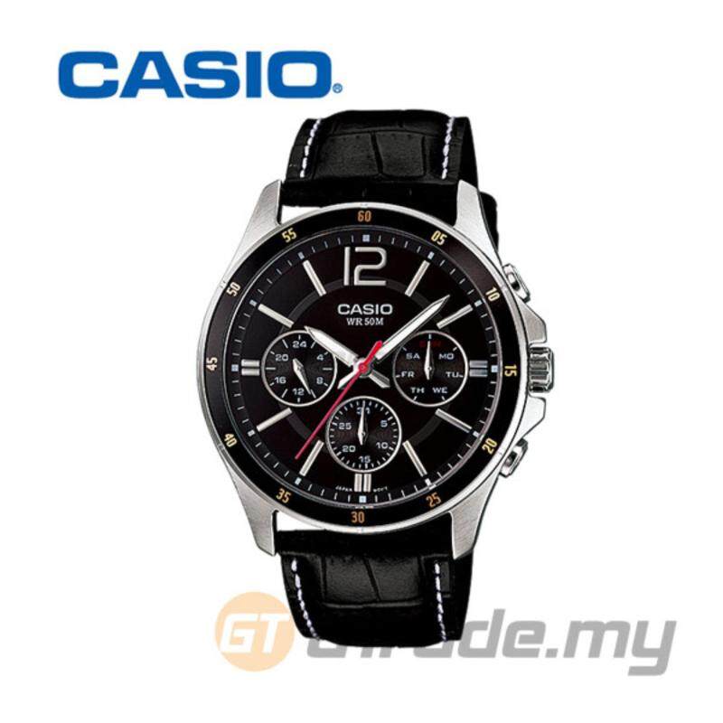 CASIO STANDARD MTP-1374L-1AV Analog Mens Watch - Date Day Display Malaysia
