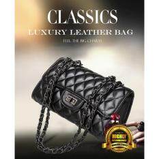 Chanel Women Bags Price In Malaysia Best Lazada Malaysia Classic Luxury Pu Leather Clutch Bag Black