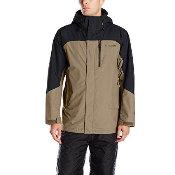 Columbia Pria Lhotse II Interchange Jaket, X-large, Sage/Hitam-Internasional