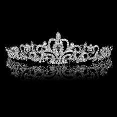 Elegant Luxurious Diamante Rhinestone Crown Wedding Party Bride Gift New
