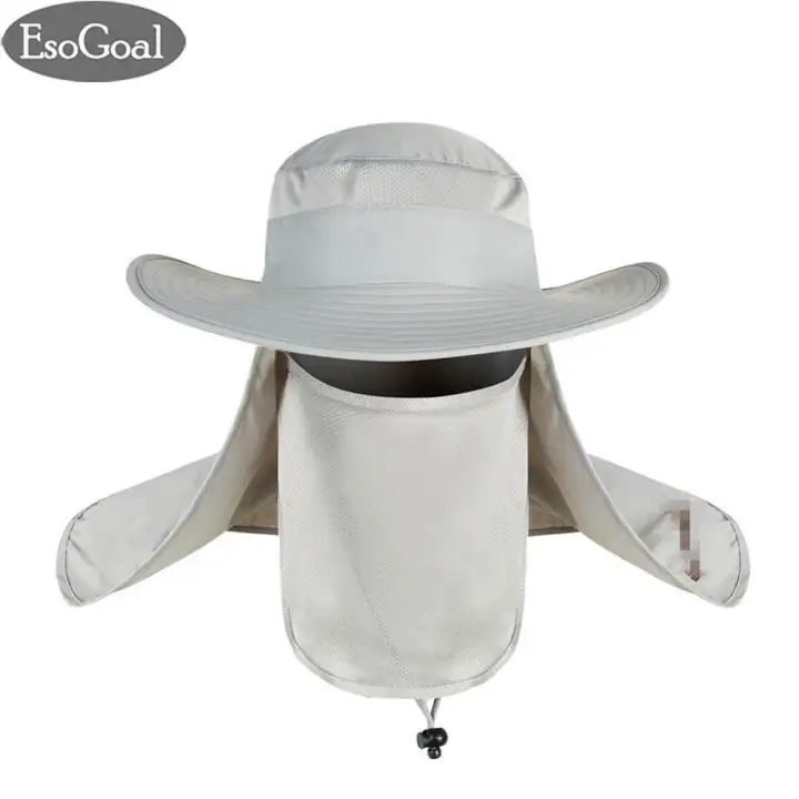 fishing hat with neck protection