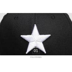 Fashion Musim Panas Lima-Menunjuk Topi Bintang Dapat Disesuaikan Topi Bisbol Aktivitas Santai Di Luar Ruangan Topi Pantai