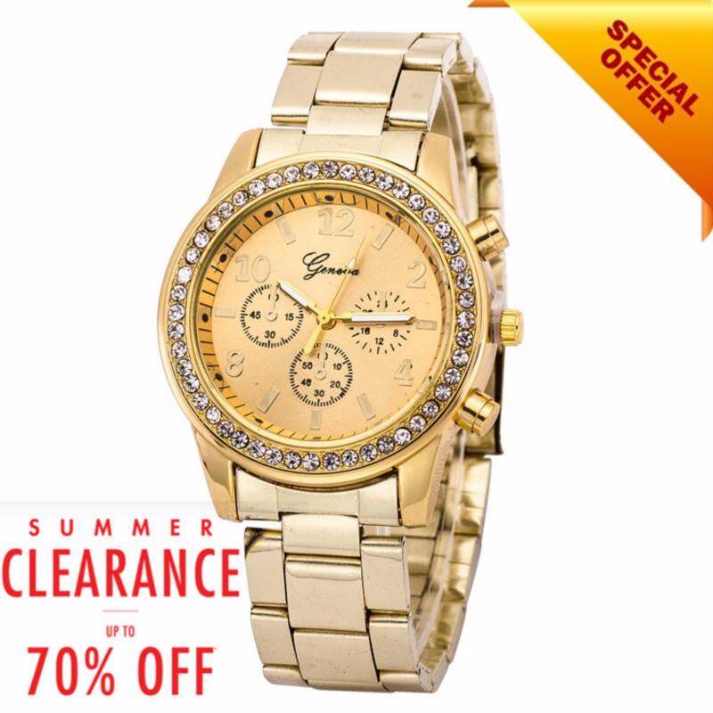 ***Final Clearance*** Orlando Small Dials Pattern Design Full Steel Watch Relogio Masculino Clock Malaysia