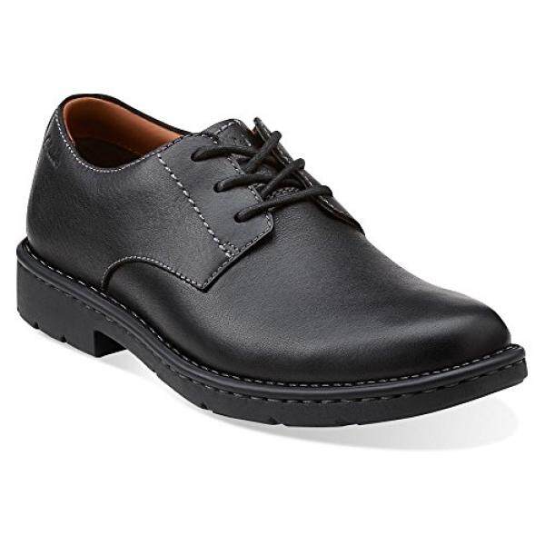 Dari Amerika Serikat Clarks Pria Stratton Cara Sepatu Gaun Hitam 10.5 WW-Intl