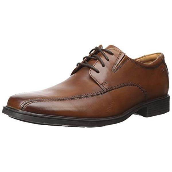 Dari Amerika Serikat Clarks Pria Tilden Berjalan Kaki (Warna Baru) Oxford, Coklat Gelap, 10.5 W Kami-Internasional