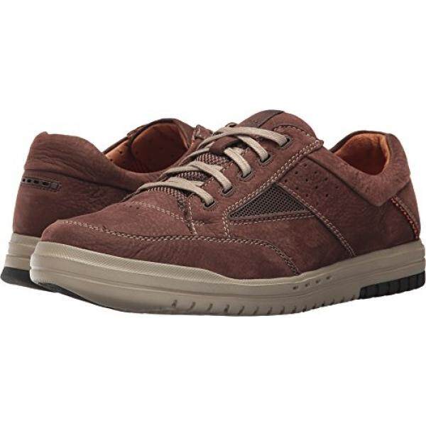 Dari Amerika Serikat Clarks Pria Unrhombus Pergi Coklat Gelap Nubuck 10.5 D Kami-Internasional