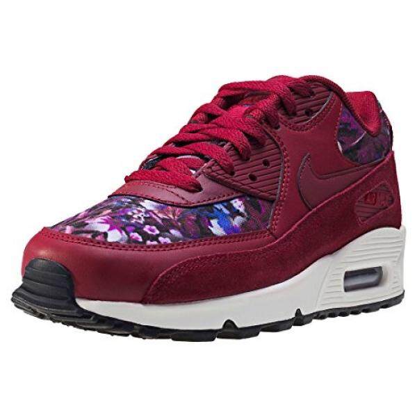Dari Amerika Serikat Nike Wanita AIR MAX E Bunga Sepatu Lari Tim Merah/Malam Merah Marun-Internasional