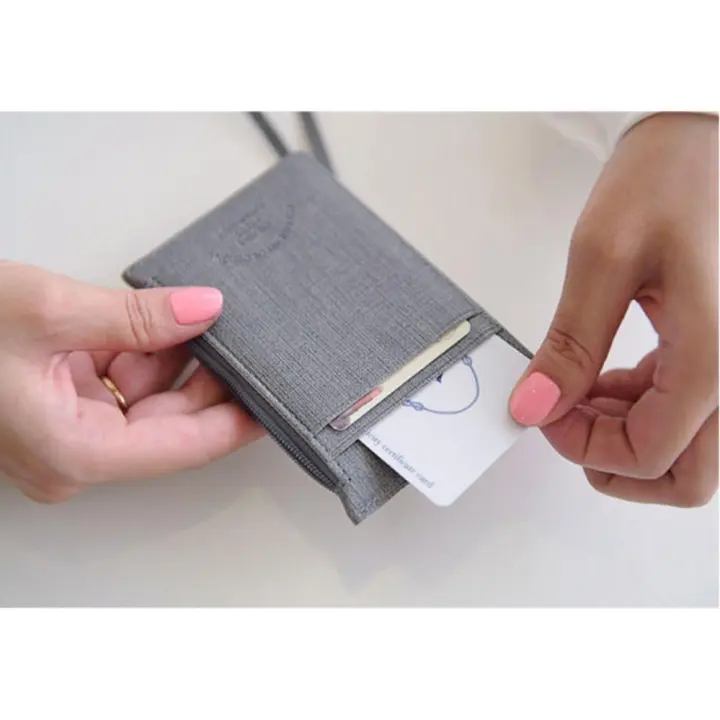 card holder necklace