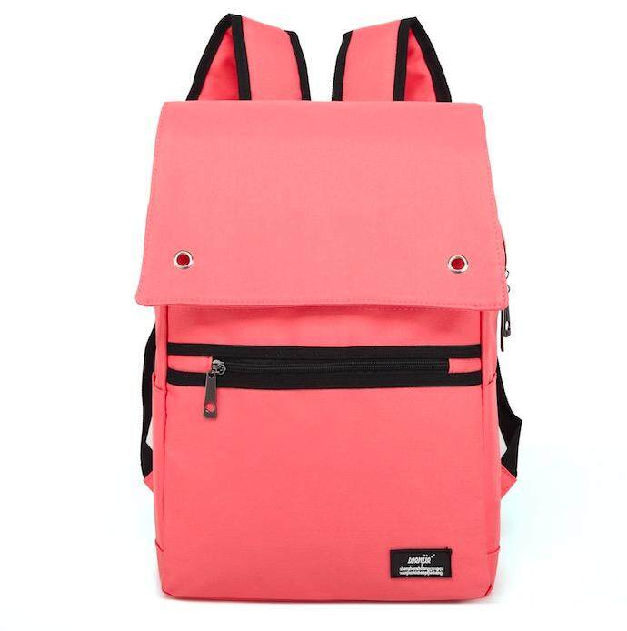 Jepang dan Korea Selatan Gaya Unisex Anak Laki-laki Perempuan Siswa Oxford Kain Serbaguna Tas Sekolah Sekolahan Perjalanan Luar Ruangan Ransel Tablet Tas Tangan Laptop- internasional