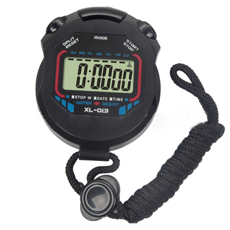 Jetting Buy Professional Handheld LCD Chronograph Stopwatch Black Malaysia