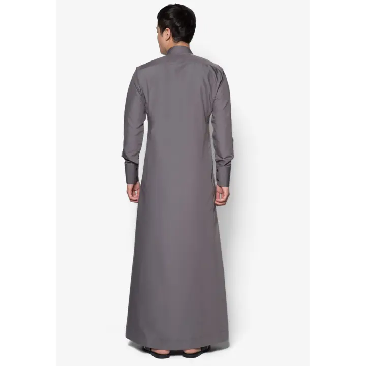 jubah slim fit