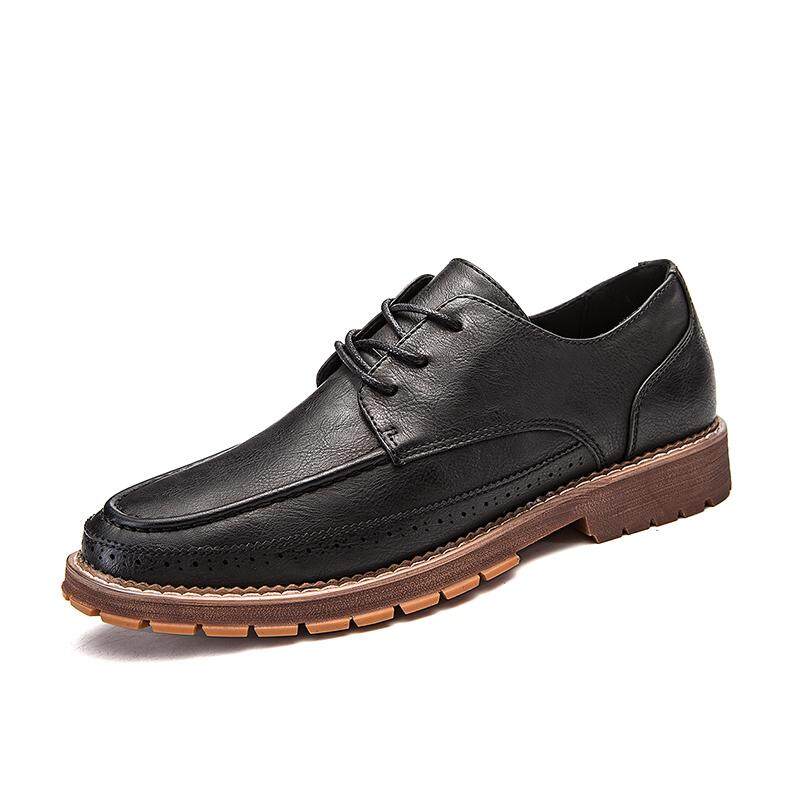 KABUNUO Boutique Men formal shoes Dr Martens Genuine leather shoes