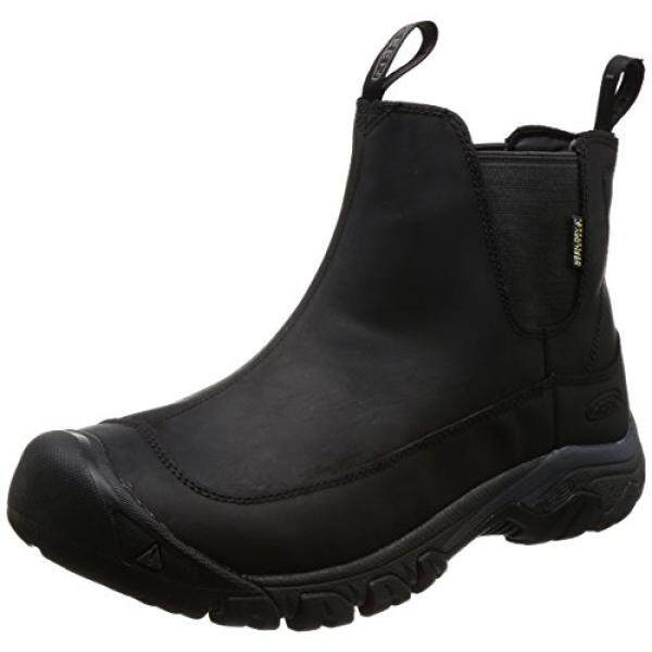 Keen Keen Pria Pelabuhan III WP-M Daki Gunung Boot, Hitam/Raven, AS-Internasional