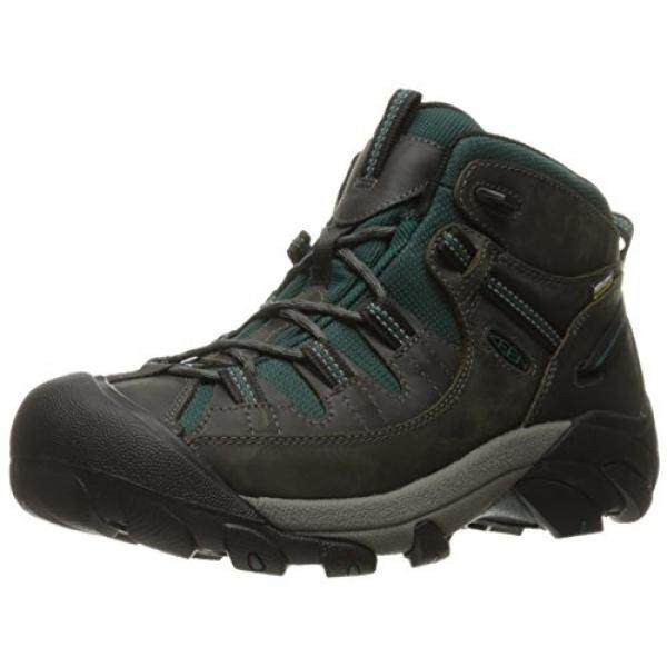 Keen Keen Pria Targhee II Sepatu Daki Gunung, Beluga/Junebug-11 D AS-Internasional