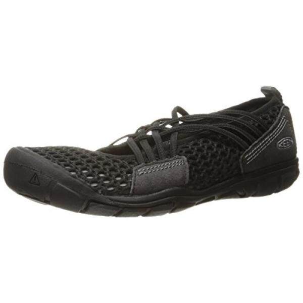Keen Keen Wanita CNX Zephyr Criss Silang Sepatu Daki Gunung, Hitam/Gargoyle, 7.5 M Kami-Internasional