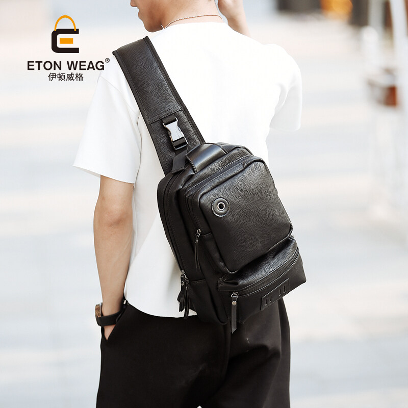 Korea Baru untuk Pria: Jual Beli Online Tas Kurir dengan Harga Murah (Hitam)-Intl