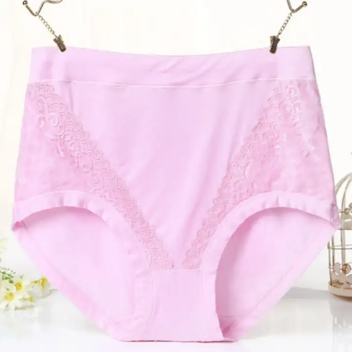 pink plus size underwear