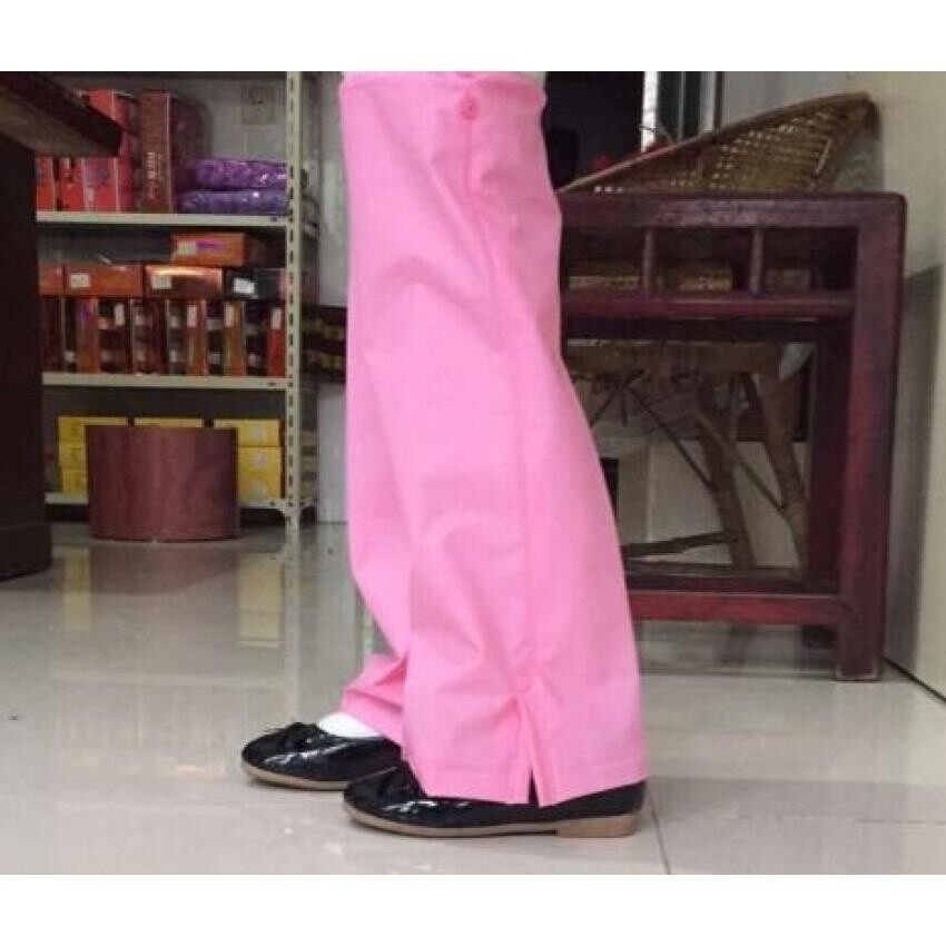 May_zz Girlchild Mahasiswa Kecil Jas Hujan Anak Hujan Bootssetsanti-Hit Basah Kaki Se Childrenpan Se Hujan Pan Setmen (Merah Muda) -Intl