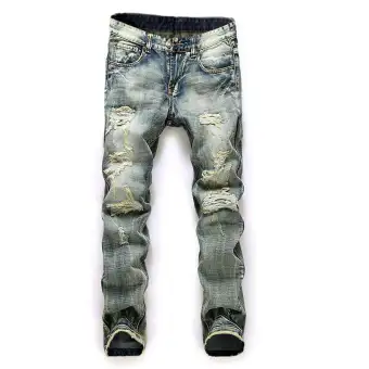 designer distressed jeans