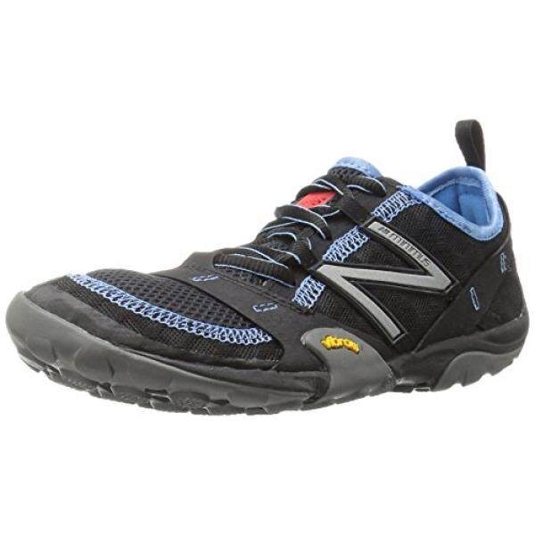 New Balance Wanita WT10v1 Minimus Jejak Lari Shoe, Hitam/Biru, 7 D AS-Internasional