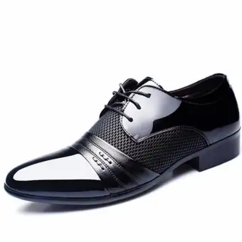 lazada leather shoes
