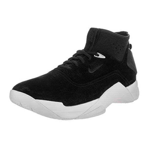 Nike Pria Hyperdunk Rendah Lux Hitam/Hitam/Putih Sepatu Basket En Kami-Internasional
