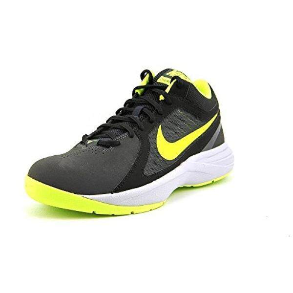 Nike Mens The Overplay VIII NBK Anthracite/Volt/Black/Cl Gry Basketball Shoe en US - intl