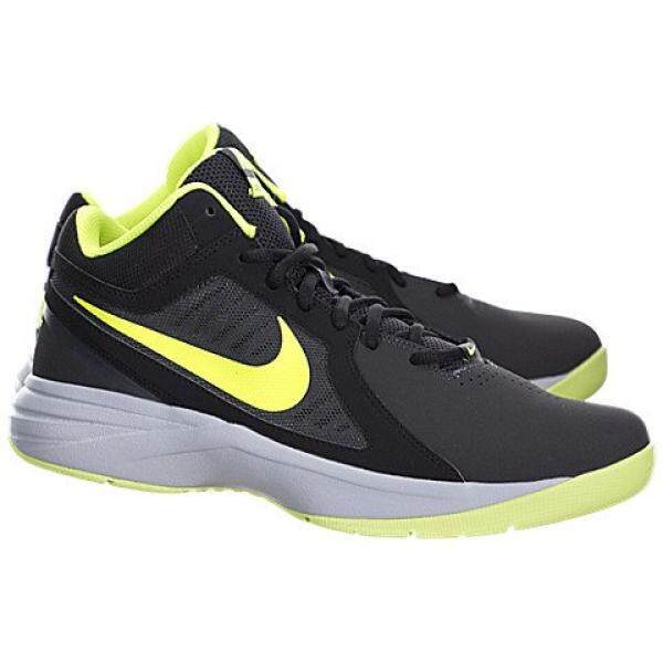 Nike Mens The Overplay VIII NBK Anthracite/Volt/Black/Cl Gry Basketball Shoe en US - intl