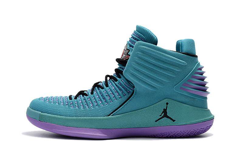 NlKE AIR_ 32 High-Top MJ Basketball Shoe AJ Nba Men's Shoes Michael J0RAN Green Comfortable Comfortable(40-45) - intl