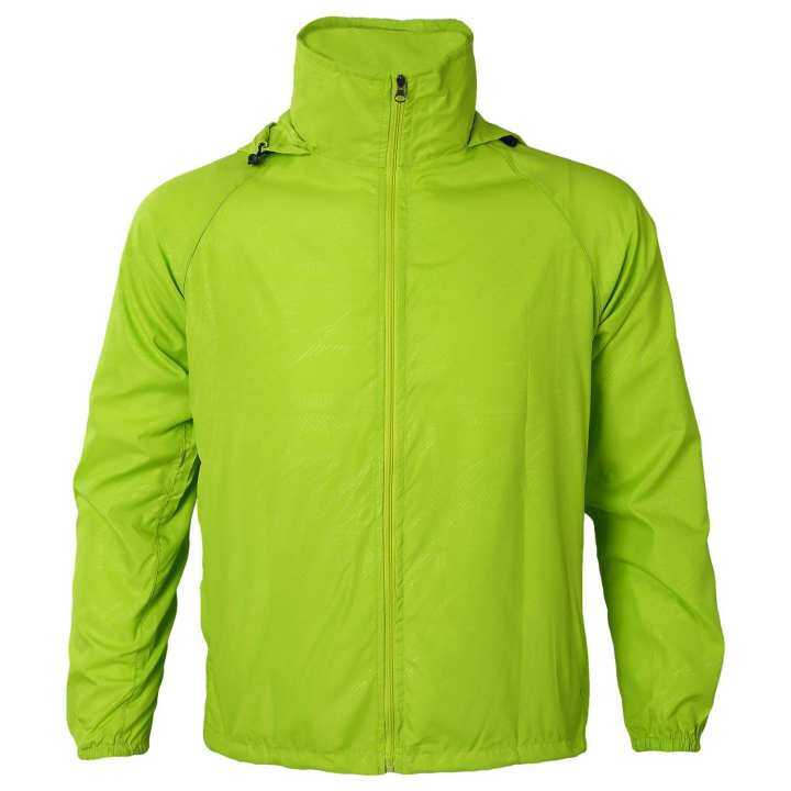 Outdoor Unisex Cycling Running Waterproof Windproof Jacket Rain Coat -Fruit Green