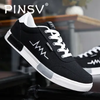 men's casual plate pu shoes