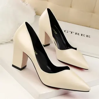 heels with square heel