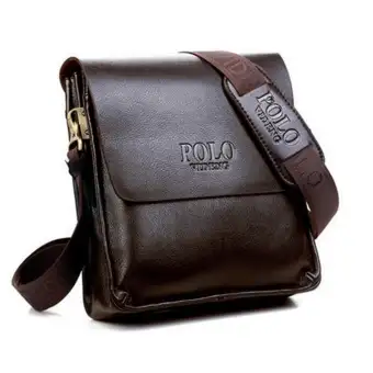 Polo Clic Men Bag Pu Leather Messenger Shoulder Man Office Polo Clic Men Bag Pu Leather Messenger Shoulder Man Office Casual Fashion Ootd