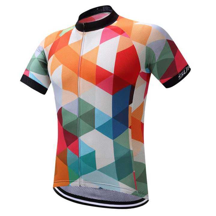 SUREA Summer Short Sleeves Breathable Cycling Jersey Quick Dry Pro Team Bike Wear Bicycle Clothes Clothing Ropa Ciclismo
