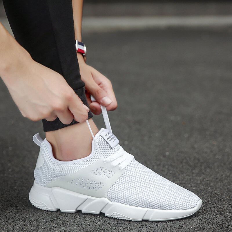 Ucom Nyaman Pria 'S Sepatu Modis Sneakers Elastisitas Eropa Station Jalanan Jaringan Sepatu Luar Ruangan Renda Sepatu Lari Nyaman Sepatu Santai kasut Lelaki-Internasional