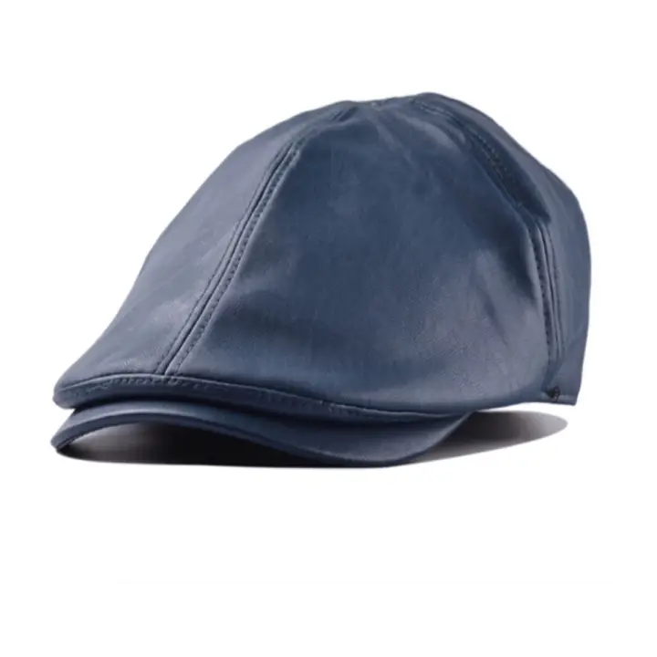 leather golf hat