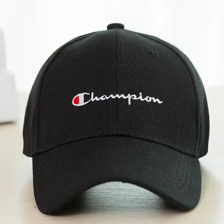 champion hat black