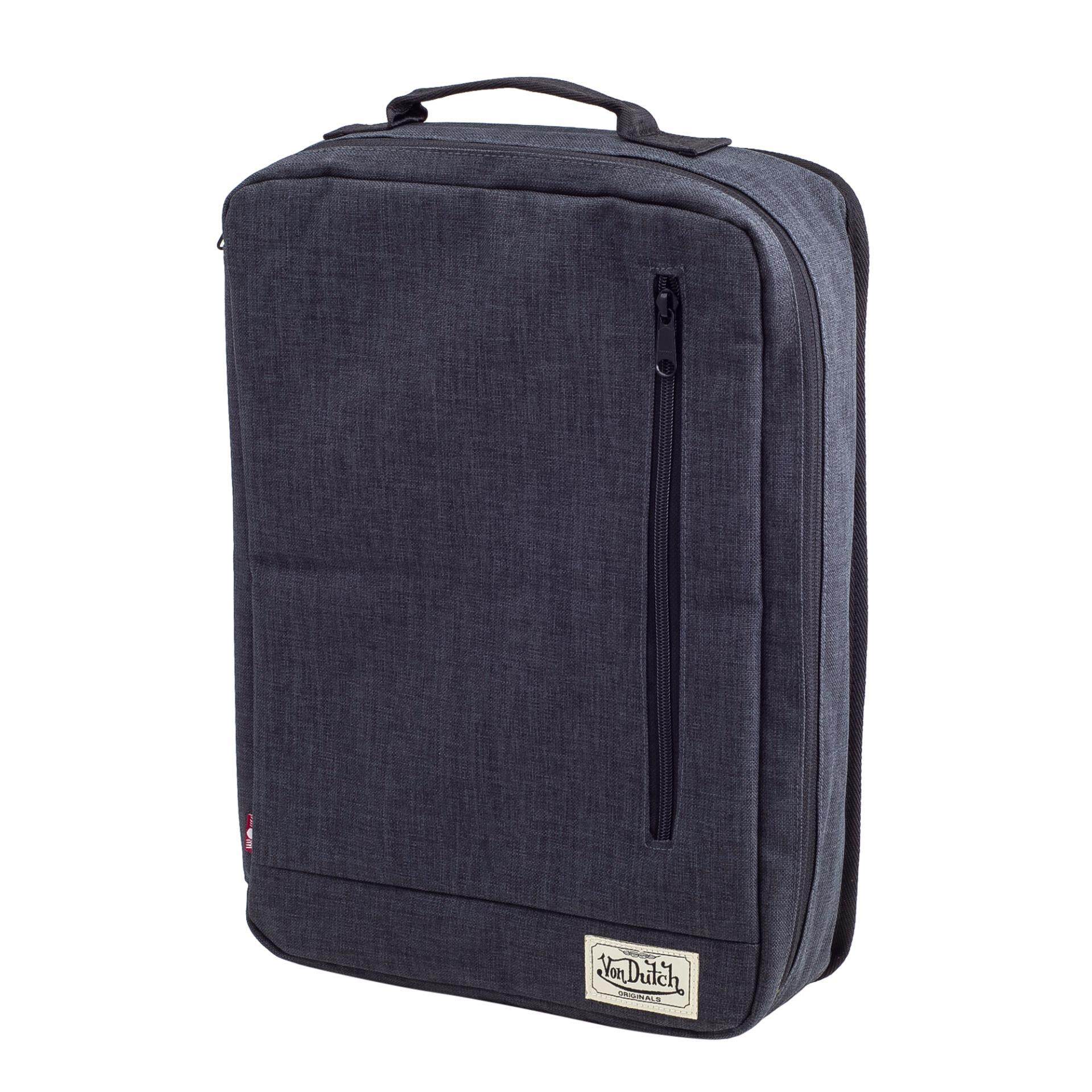 Von Dutch Convertible 3-in-1 Multifunctional Backpack Grey