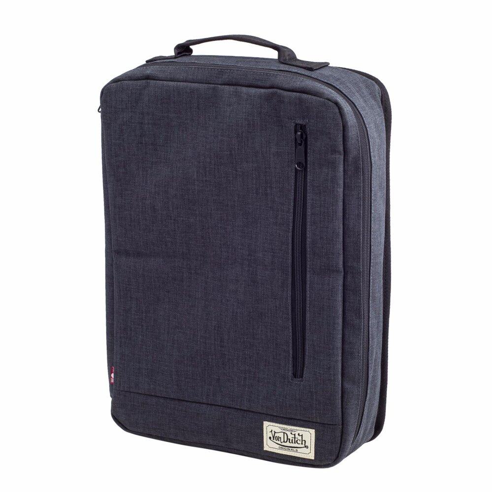 Von Dutch Convertible 3-in-1 Multifunctional Backpack Grey - intl