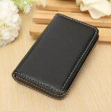 Business Waterproof ID Credit Card Wallet Holder PU Aluminum Pocket Case Box