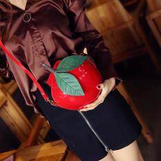 Mode UNTUK WANITA Apple Dompet Tas Jinjing Bahu Messenger Pesta Pernikahan Tas Tangan Merah