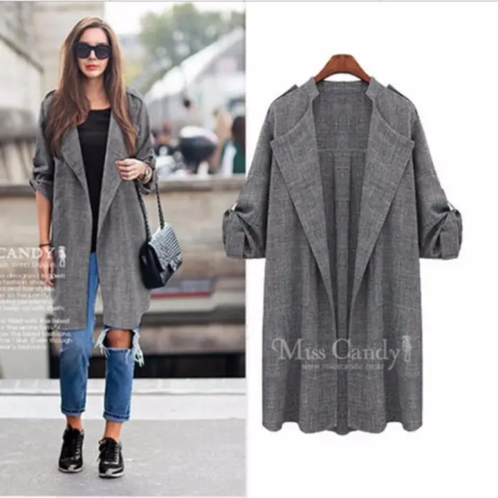 plus size cardigan coat