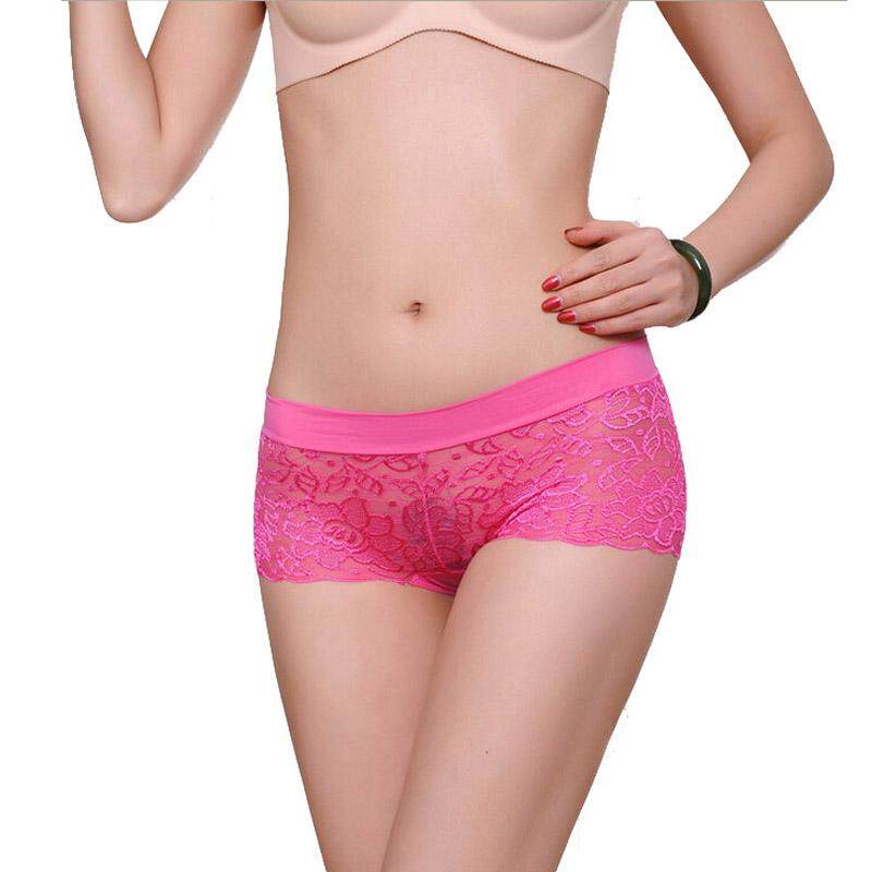Women Lace Panties Underwear Transparent Comfort Knickers breathable Hot - intl
