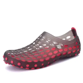 Yaer Men S Hollow Shoes Pull On Water Beach Lazada Yaer Men S Hollow Shoes Pull On Water Beach