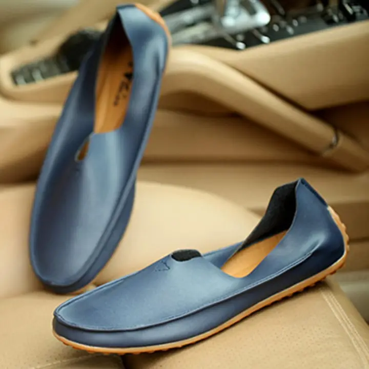 Yealon Loafers For Men Men Genuine Leather Flats Shoes Men Loafers