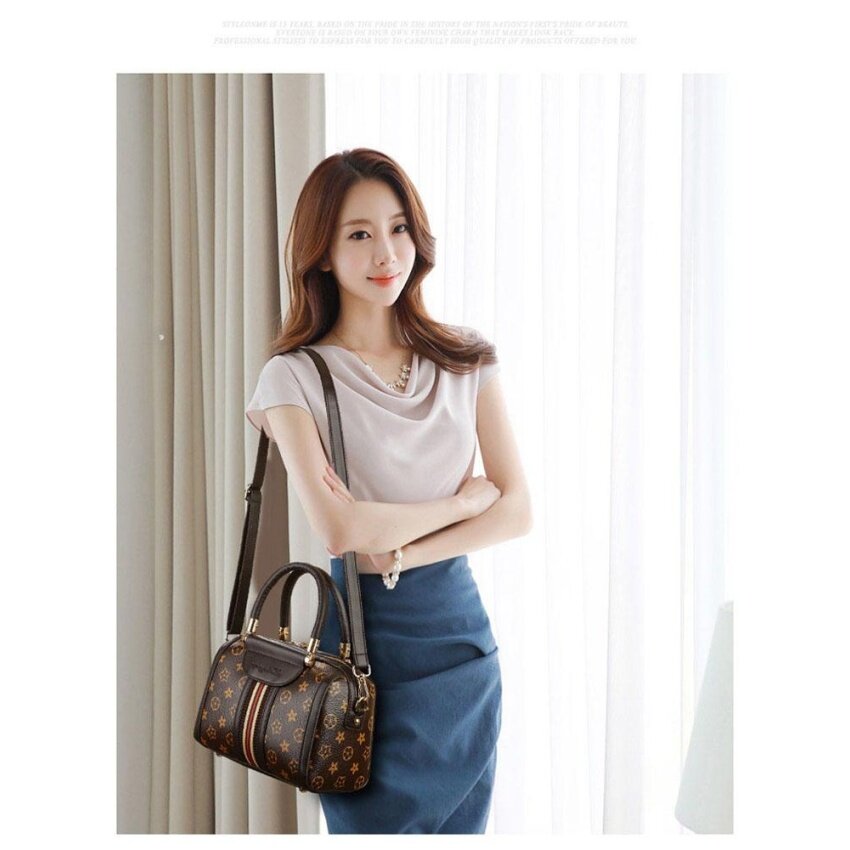 Cestlafit 2017 New Brand Women Handbag Genuine Leather Shoulder Bag Elegant Tote Bag - 2017 Jenama Baru Wanita Handbag Asli Kulit Bahu Beg Elegant Tote Bag - intl