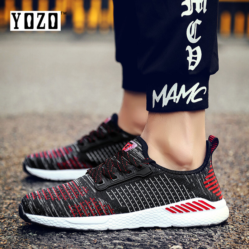 Yozo Musim Semi Ringan Nyaman Indonesia Ngumpul Di Sini Sepatu Kasual Bernapas Renda-Hingga Sepatu Indonesia Ngumpul Di Sini Sepatu Sepatu Pria atau Wanita Ukuran sepatu 36-46 Meter-Internasional
