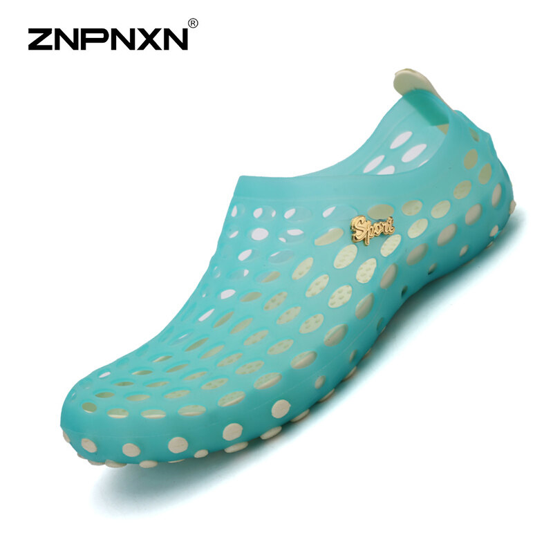 Znpnxn Wanita Sepatu Musim Panas Sandal Sepatu Luar Ruangan Sepatu Jeli Sepatu Sandal Wanita Sepatu Gunung Khusus Di Air Kasual Modis Sepatu Pantai Ukuran 35-39 Meter (Biru)-Intl