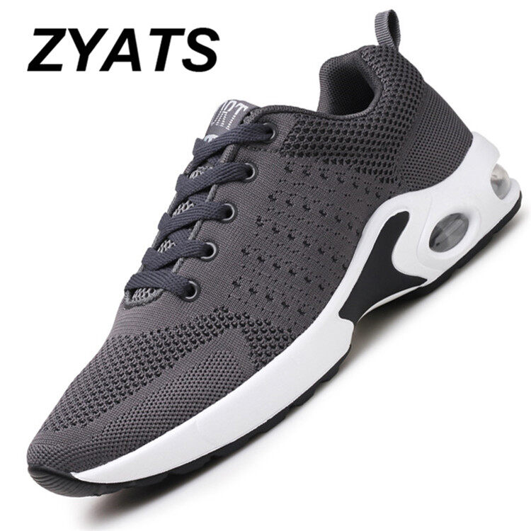 ZYATS 2017 New Sports Shoes Men 's Running Shoes Korean Version of The Trend of Men' S Outdoor Sports Jogging Shoes Casual Cushion Plate Shoes - intl