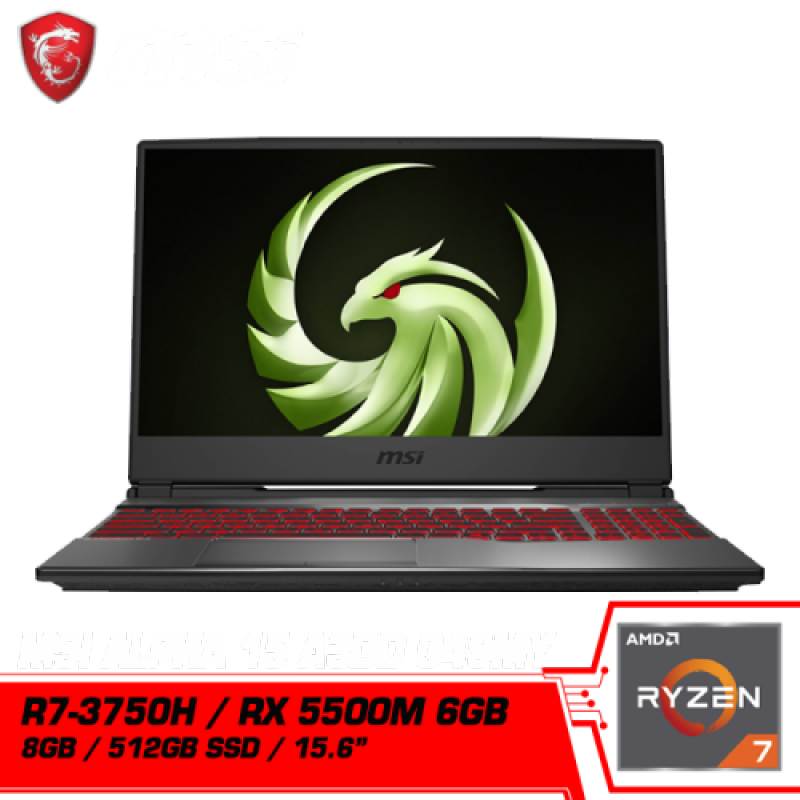 Alpha 15 (AMD Gen Ryzen™ 7 / Radeon™ RX 5500M Graphics , 120Hz ) Malaysia